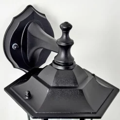 hofstein Applique murale d'extérieur Valtimo Noir, 1 lumière