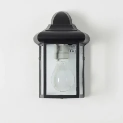 hofstein Applique murale d'extérieur Murto Noir, 1 lumière