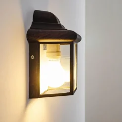 hofstein Applique murale d'extérieur Murto Rouille, 1 lumière