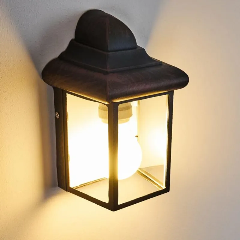 hofstein Applique murale d'extérieur Murto Rouille, 1 lumière