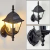 hofstein Applique murale d'extérieur Murto Noir, 1 lumière