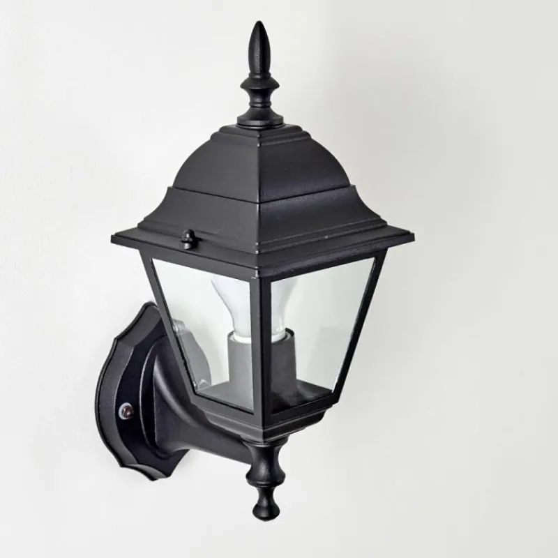 hofstein Applique murale d'extérieur Murto Noir, 1 lumière