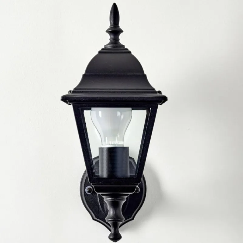 hofstein Applique murale d'extérieur Murto Noir, 1 lumière