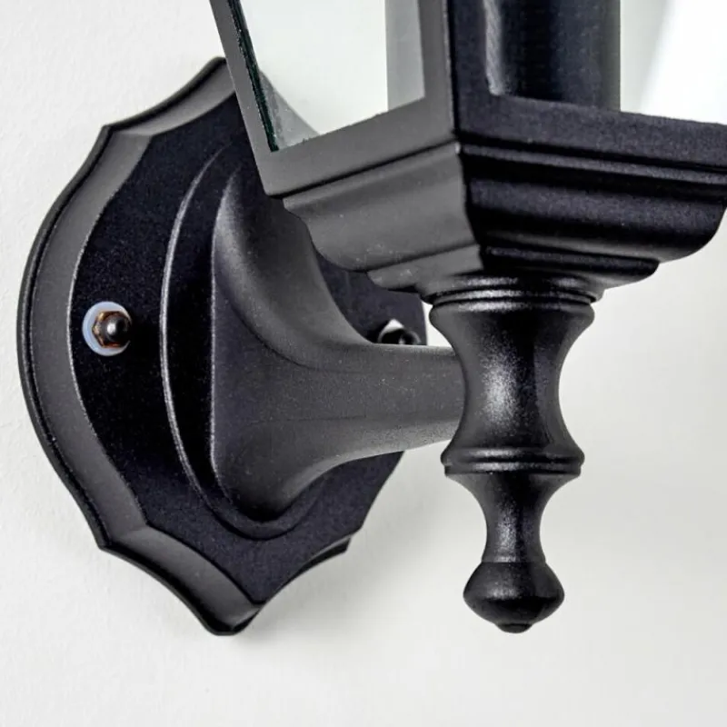 hofstein Applique murale d'extérieur Murto Noir, 1 lumière