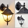 hofstein Applique murale d'extérieur Murto Noir, 1 lumière
