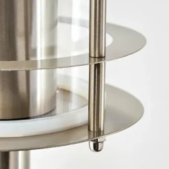 hofstein Applique murale d'extérieur Mulo Acier inoxydable, 1 lumière, Détecteur de mouvement