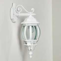hofstein Applique murale d'extérieur Lentua Blanc, 1 lumière
