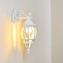 hofstein Applique murale d'extérieur Lentua Blanc, 1 lumière