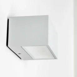 hofstein Applique murale d'extérieur Spider LED Blanc, 1 lumière