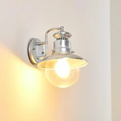 hofstein Applique murale d'extérieur Sipri Zingué, 1 lumière