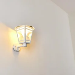 hofstein Applique murale d'extérieur Siera Blanc, 1 lumière