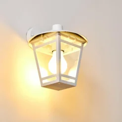 hofstein Applique murale d'extérieur Siera Blanc, 1 lumière