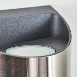 hofstein Applique murale d'extérieur Vano LED Nickel mat, 2 lumières