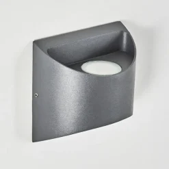 hofstein Applique murale d'extérieur Vikom LED Anthracite, 2 lumières