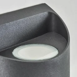 hofstein Applique murale d'extérieur Vikom LED Anthracite, 2 lumières