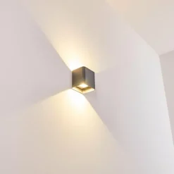hofstein Applique murale d'extérieur Vikom LED Anthracite, 2 lumières