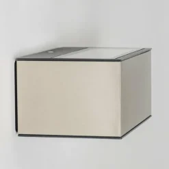 hofstein Applique murale d'extérieur Spider LED Acier inoxydable, 1 lumière