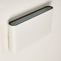 hofstein Applique murale d'extérieur Marsh LED Blanc, 2 lumières