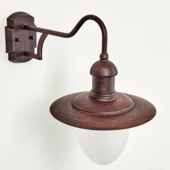 hofstein Applique murale d'extérieur Surnu Rouille, 1 lumière