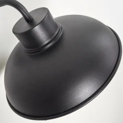 hofstein Applique murale d'extérieur Valto Noir, 1 lumière