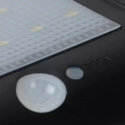 Luminaires Lucide Applique murale d'extérieur Lucide BASIC LED Noir, 1 lumière, Détecteur de mouvement