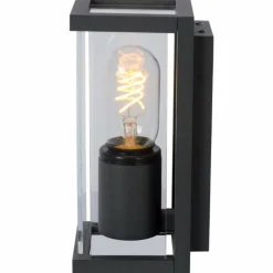 Luminaires Lucide Applique murale d'extérieur Lucide CLAIRE MINI Noir, 1 lumière