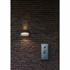 Luminaires Lutec Applique murale d'extérieur Lutec Lotus LED Anthracite, 1 lumière