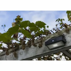 Luminaires Lutec Applique murale d'extérieur Lutec Arrow LED Anthracite, 1 lumière, Détecteur de mouvement