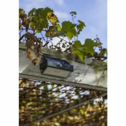 Luminaires Lutec Applique murale d'extérieur Lutec Arrow LED Anthracite, 1 lumière, Détecteur de mouvement