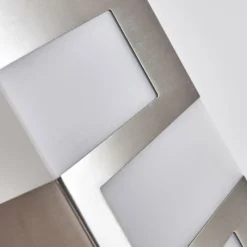 hofstein Applique murale d'extérieur Lannion LED Acier inoxydable, 3 lumières