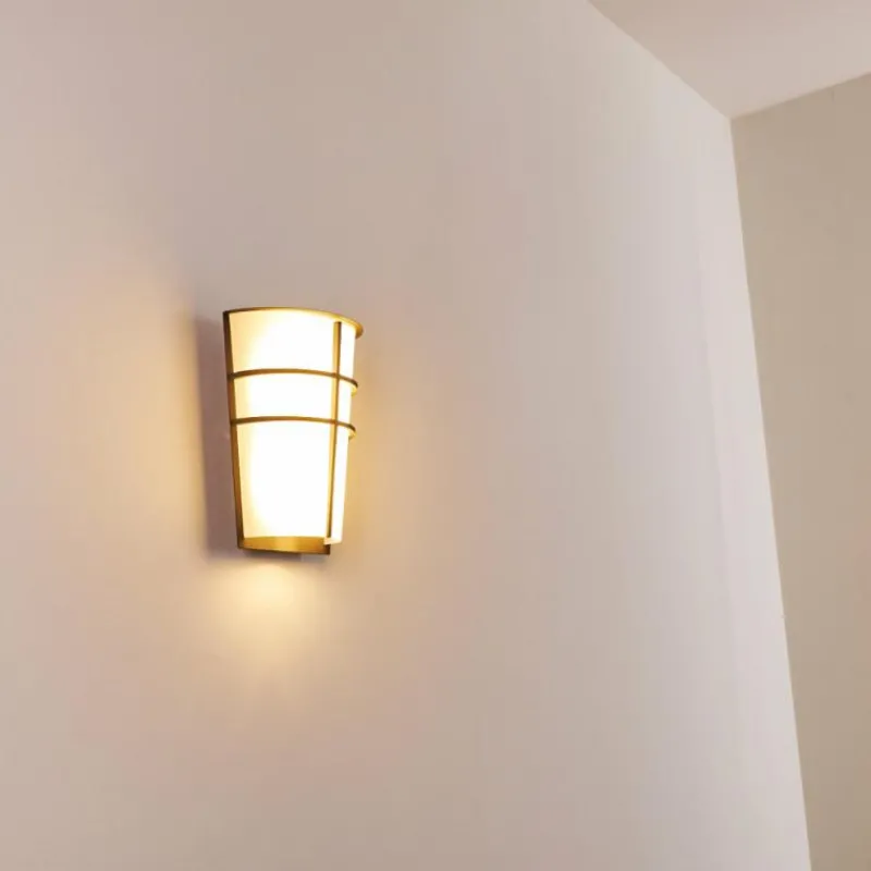 hofstein Applique murale d'extérieur Lamarche LED Anthracite, 2 lumières