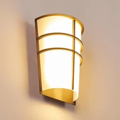 hofstein Applique murale d'extérieur Lamarche LED Anthracite, 2 lumières