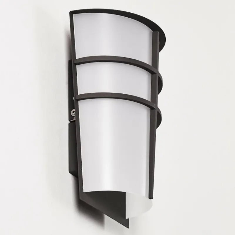 hofstein Applique murale d'extérieur Lamarche LED Anthracite, 2 lumières