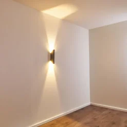 hofstein Applique murale d'extérieur Gatunga LED Argenté, 2 lumières