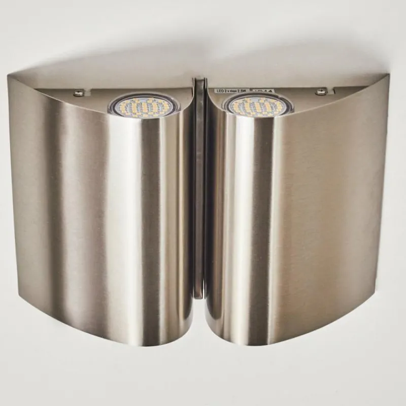 hofstein Applique murale d'extérieur Cornus LED Acier inoxydable, 4 lumières