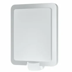Luminaires Eglo Applique murale d'extérieur Eglo MUSSOTTO Acier inoxydable, Blanc, 1 lumière, Détecteur de mouvement