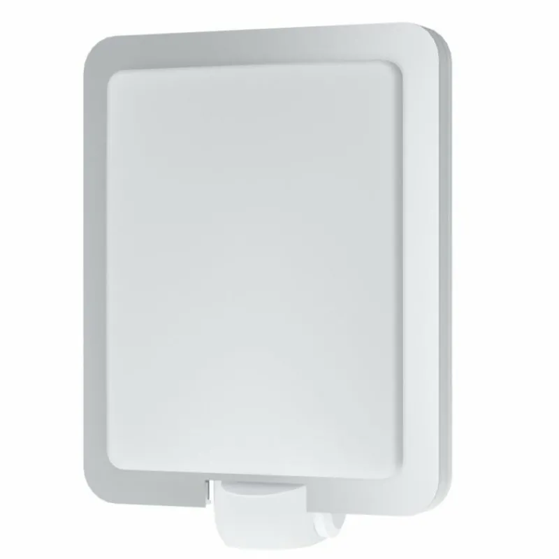 Luminaires Eglo Applique murale d'extérieur Eglo MUSSOTTO Acier inoxydable, Blanc, 1 lumière, Détecteur de mouvement