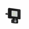 Luminaires Eglo Applique murale d'extérieur Eglo FAEDO LED Noir, 1 lumière, Détecteur de mouvement
