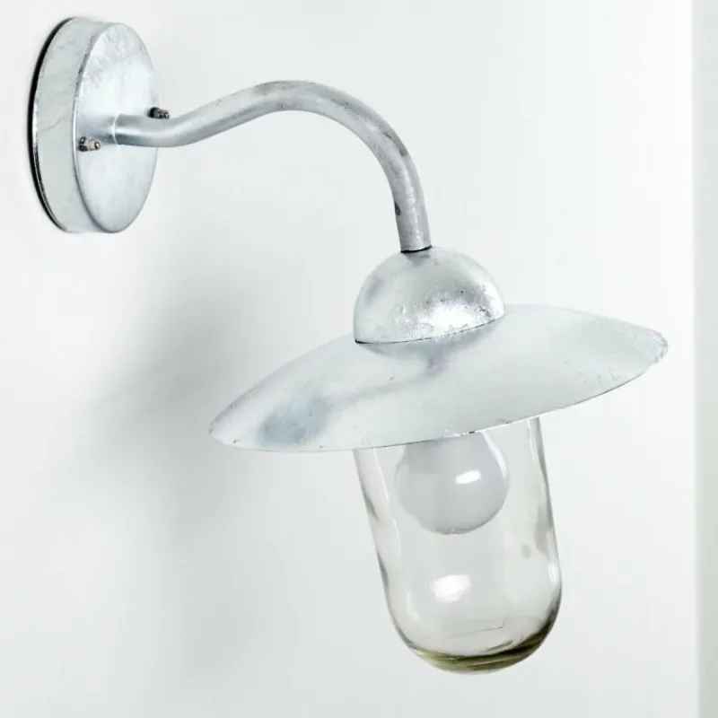 hofstein Applique murale d'extérieur Maidiswil Argenté, 1 lumière