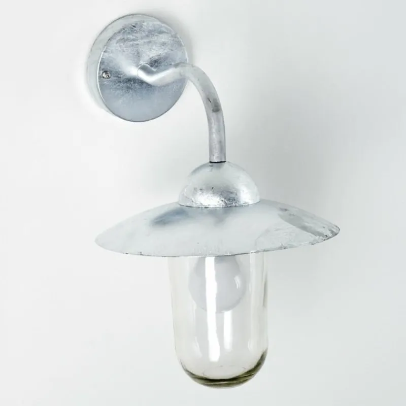 hofstein Applique murale d'extérieur Maidiswil Argenté, 1 lumière