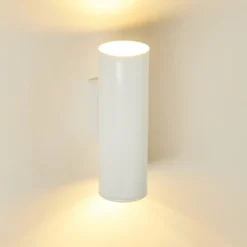 hofstein Applique murale d'extérieur Brachy LED Blanc, 2 lumières