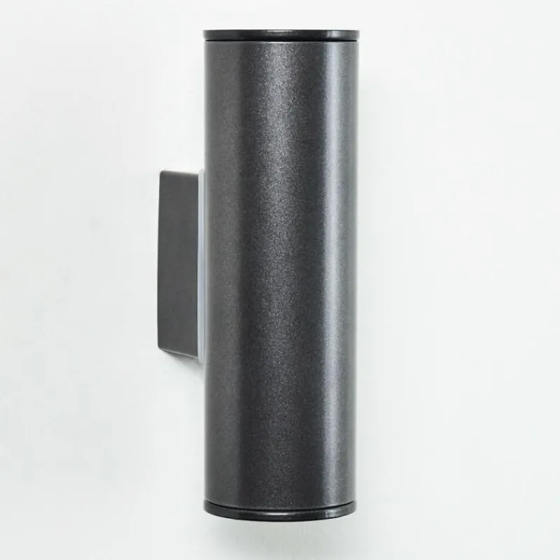 hofstein Applique murale d'extérieur Brachy LED Anthracite, 2 lumières