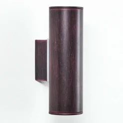 hofstein Applique murale d'extérieur Brachy LED Rouge, Noir, 2 lumières