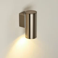 hofstein Applique murale d'extérieur Brachy LED Acier inoxydable, 1 lumière