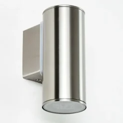 hofstein Applique murale d'extérieur Brachy LED Acier inoxydable, 1 lumière