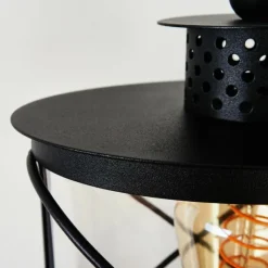 Luminaires Rustiques-hofstein Applique murale d'extérieur Chamesol Noir, 1 lumière