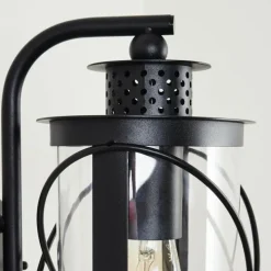 hofstein Applique murale d'extérieur Chamesol Noir, 1 lumière