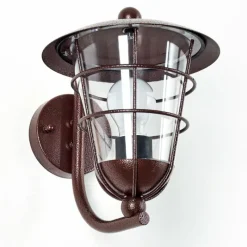 Luminaires Rustiques-hofstein Applique murale d'extérieur Sonvil Brun, 1 lumière