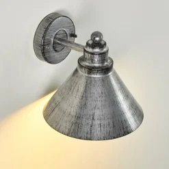 hofstein Applique murale d'extérieur Valonne Argenté, 1 lumière