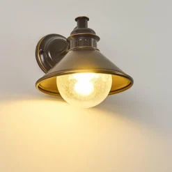 Luminaires Rustiques-hofstein Applique murale d'extérieur Bocholt Cuivre, 1 lumière